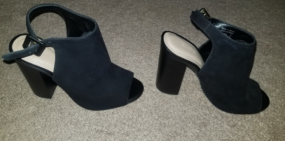 Aldo black heels